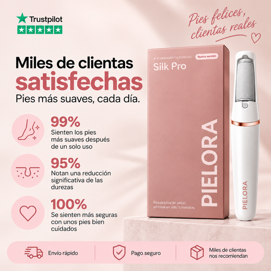 Pielora Silk Pro – Lima eléctrica para pies